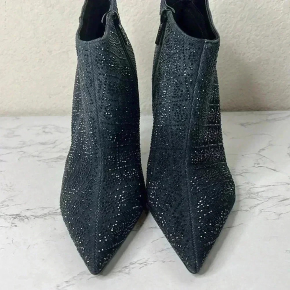 GUESS FAZZIE RHINESTONE DRESSY BOOTIES - Picture 4 of 11